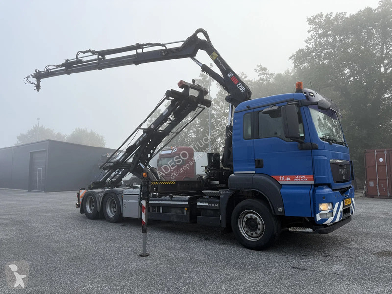 Teherautó MAN 28.360 6x2 Hiab 220C crane, NCH