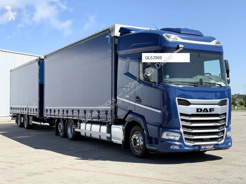 Teherautó DAF XG 480 / ZESTAW TANDEM 120 M3 /...