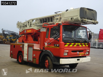 Vrachtwagen Renault S1 150 09B 4X2 Camiva EPSA 18 ladder truck Areal Platform