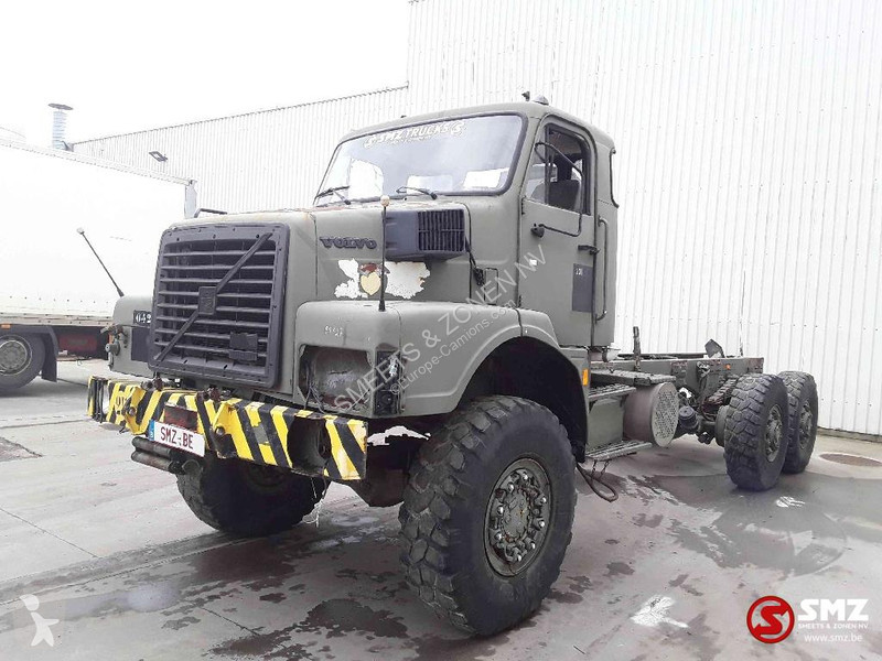 Camion Volvo N 10 6x4 4490 km ex army chassis