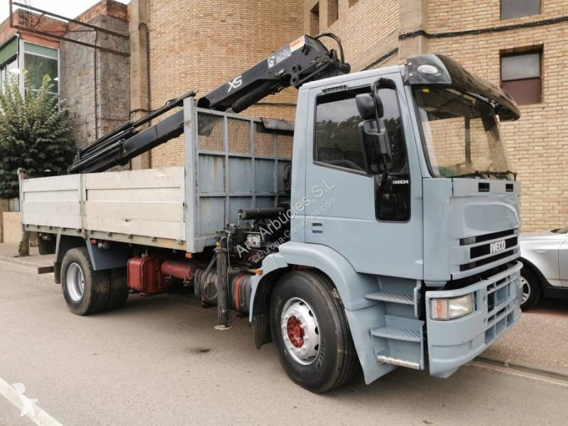 Camion Iveco benna edilizia Benalu Eurocargo ML 180 E 28 P 4x2 Gasolio ...