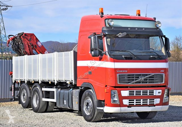 Camion Volvo 480 Kipper 6,20m + HMF 1823 K3 + FUNK