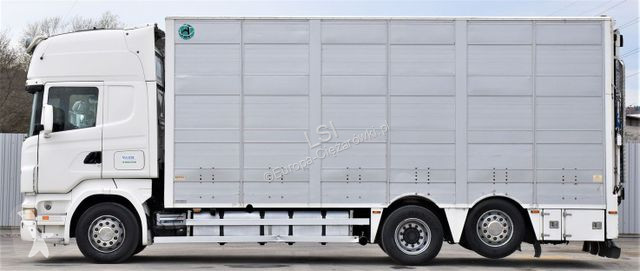 Kamion Scania R 500 TIERTRANSPORTWAEN 7,10m /...