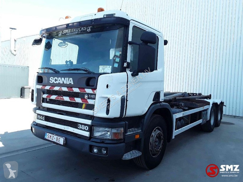 Camion Scania 114  380 6x2 boogie lames/steel