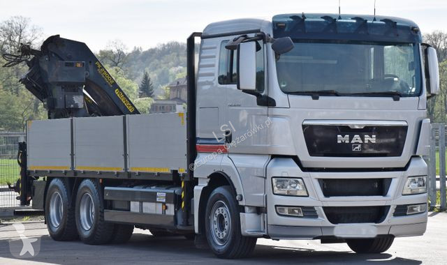 Kamion MAN TGX Pritsche 6,40 m* PK 29002+FUNK *6x4