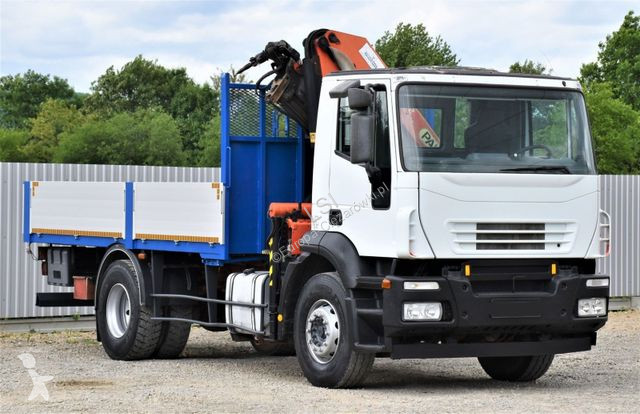 Camion Iveco 180E28 *Pritsche 4,80m + KRAN