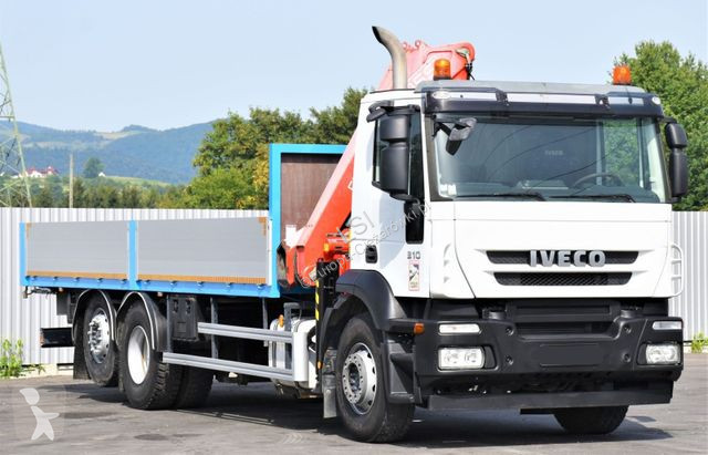 Camion Iveco 310 PRITSCHE 7,05m +KRAN +FUNK