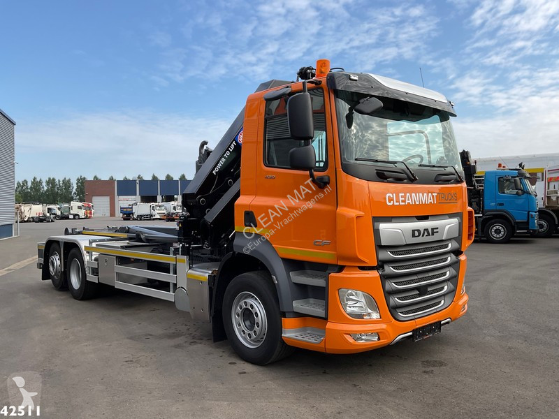 Camion DAF FAN  430 HMF 23 Tonmeter laadkraan