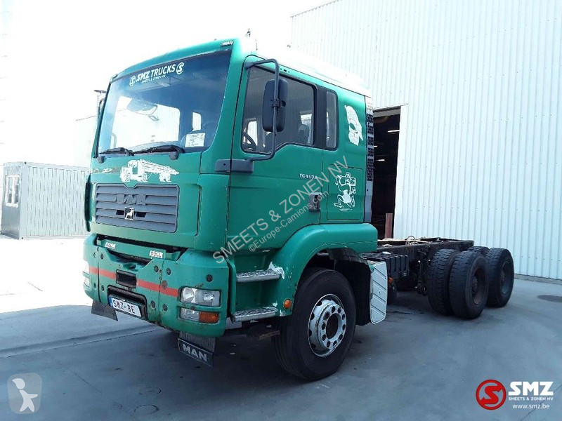 Camion MAN 460 6x4 manual/pump-gear