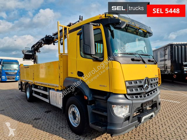 Kamion Mercedes 1830 / Atlas 105.2 - A2L / NEUE...