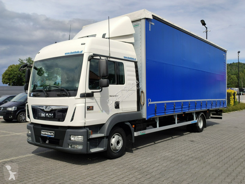 Camion MAN TGL12.250 E6 Firana Tył Drzwi Dach...