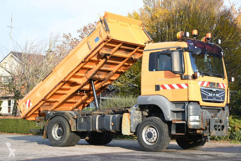 Camion MAN TGS AK!!4X4!! KIPPER...