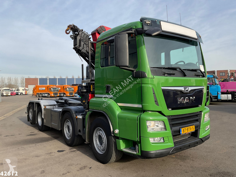 Camion MAN TGS 8x2 Euro 6 HMF 26 Tonmeter...