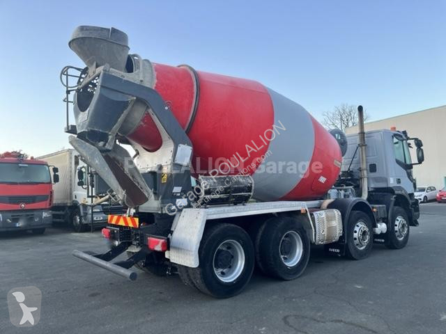 Camion Iveco toupie STETTER HARDOX 9M CUBE...
