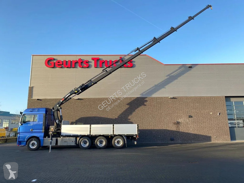 Kamion MAN 35.500 8X4 TRIDEM + HIAB X-HIPRO 302...