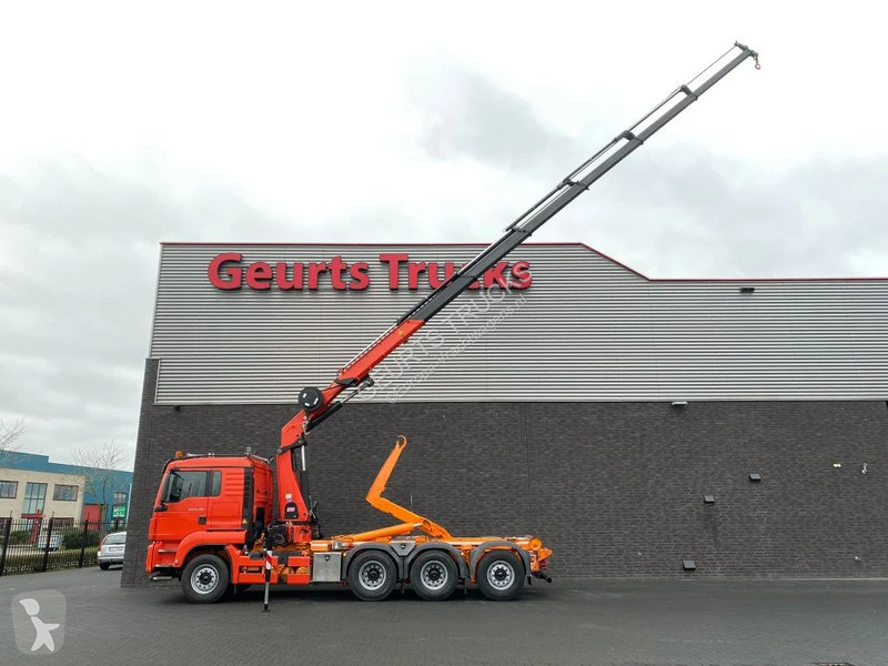 Kamion MAN 35.480 8X4 TRIDEM + 20 TON HAAKARM +...