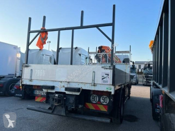 Camion grue ridelles Renault