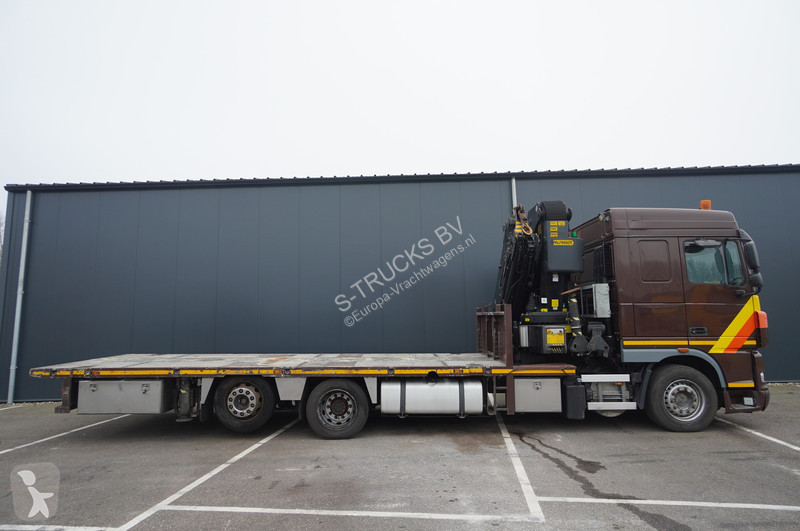 Camion DAF 6X2 OPEN BOX WITH PALFINGER PK 50002...