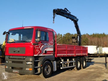 Kamion MAN 26.440 Man 6x4 HDS HIAB 166 B-3 DUO Wywrotka Meiller 2-stronna