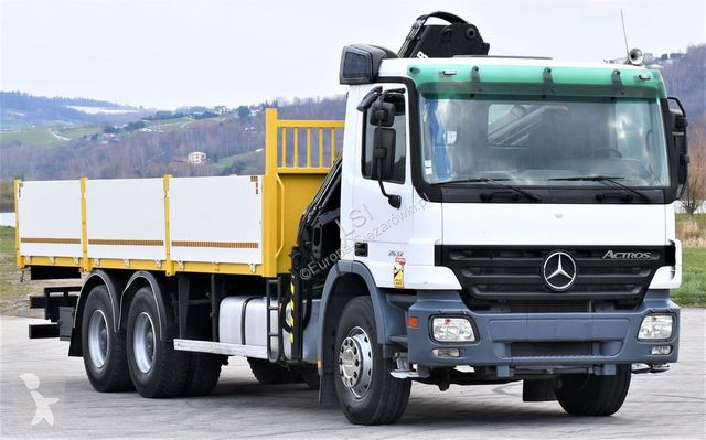 Camion Mercedes ACTROS * HIAB 144B-3HIDUO+FUNK...