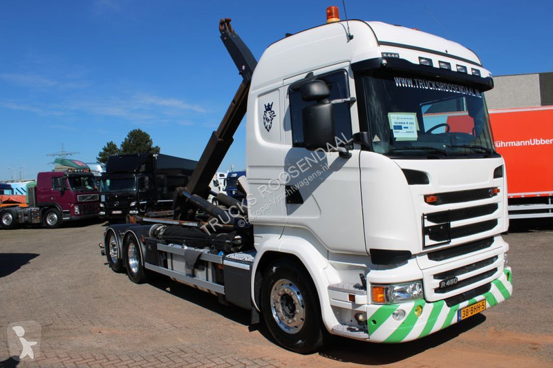 Kamion Scania + Euro 6 + Hook system + 6x2 +...