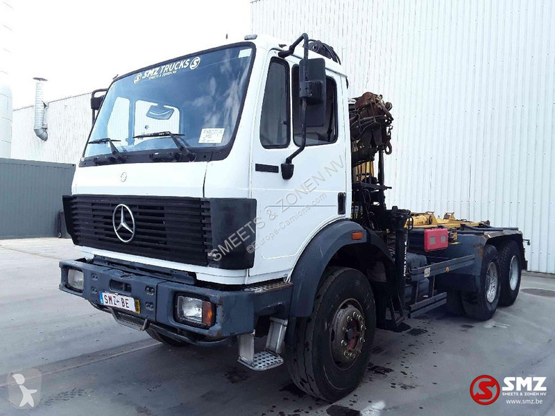 Camion Mercedes benne 2629 6x4 grue occasion n°9259911 Camion Mercedes benne 2629 6x4 grue occasion n°9259911