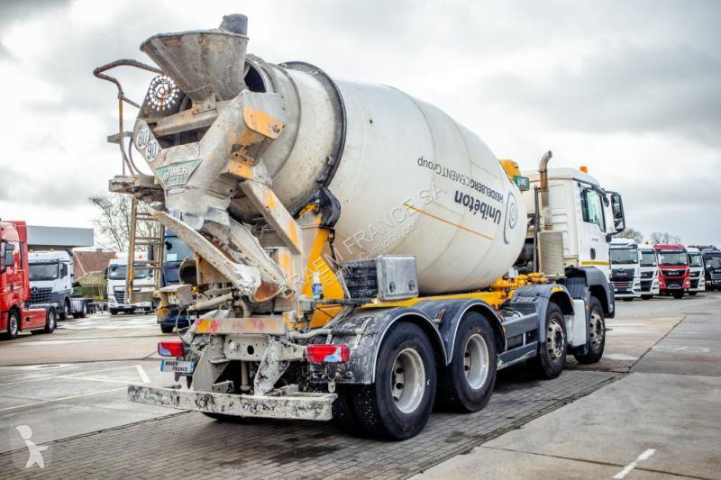 Camion MAN béton toupie / Malaxeur TGS 32.430 8x4 / Euromix MTP EM 9 L TG 3  8x4 Euro 6 neuf - n°8175828