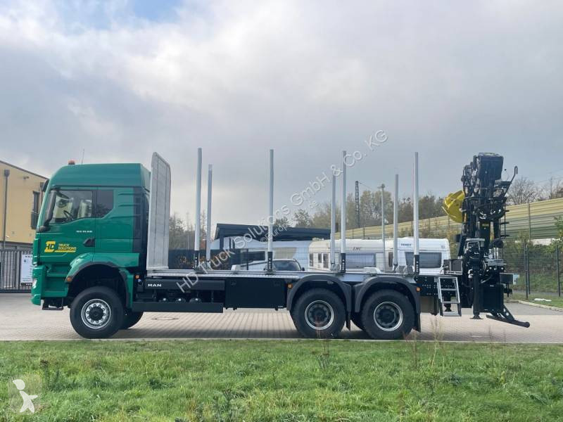 New MAN TGS timber truck 33.510 6x6 Diesel Euro 6 crane - n New MAN TGS timber truck 33.510 6x6 Diesel Euro 6 crane - n