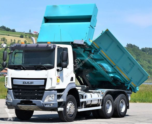 Camion DAF 460 KIPPER 5,20 m + BORDMATIC / 6x4...