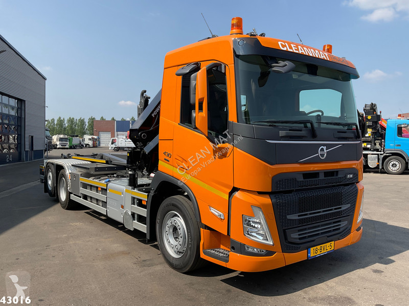Camion Volvo 430 HMF 23 Tonmeter laadkraan...