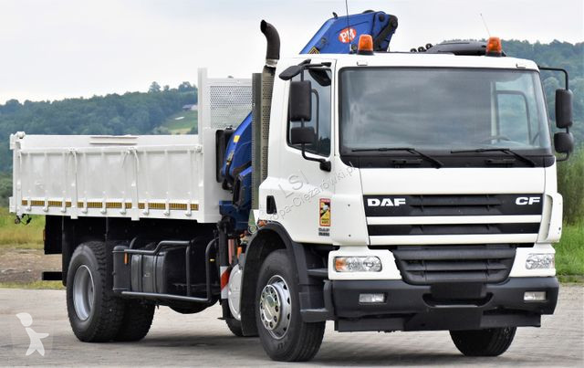Camión DAF 75310 *Kipper 5,10 m + KRAN *...