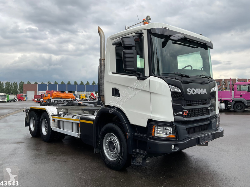 Camion Scania 450 6x4 AJK 20 Ton haakarmsysteem