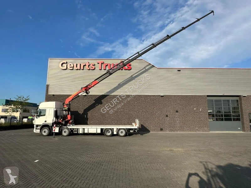 Camion DAF CF 450 8X2 OPRIJWAGEN/MACHINE...