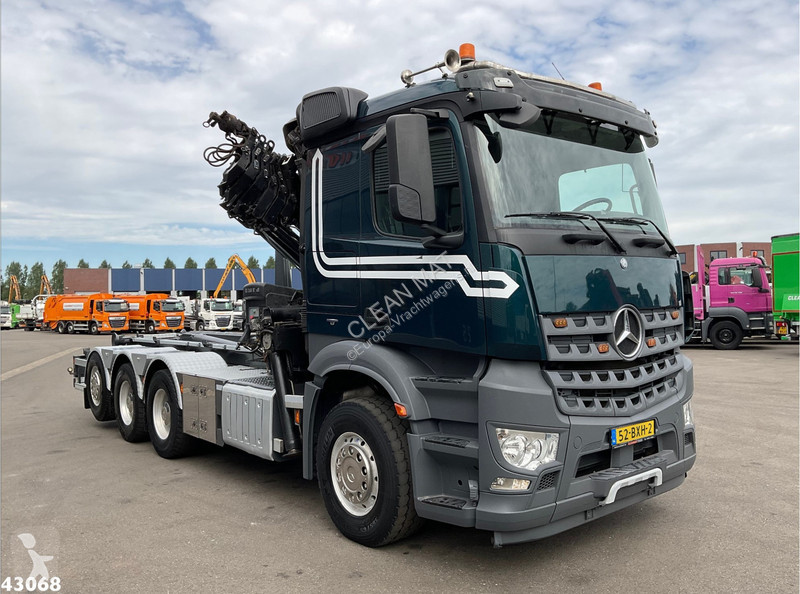 Camion Mercedes 3251 8x4 Euro 6 Hiab 28...