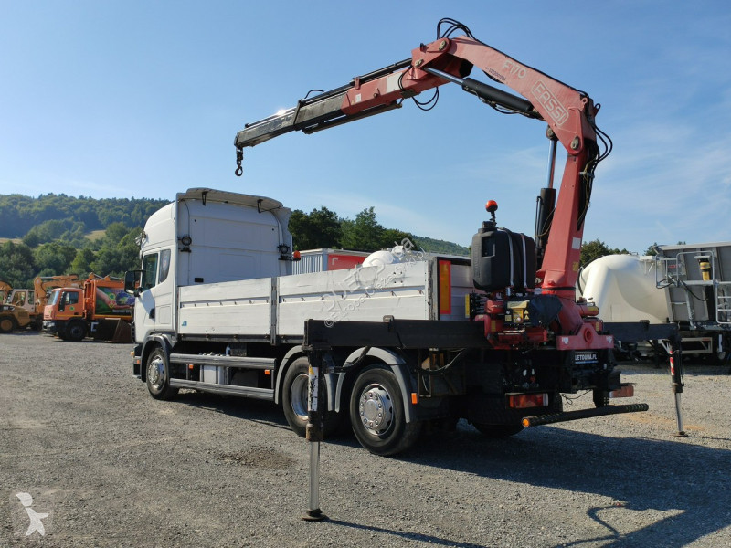 Camion Scania 124L 420 6x2 Retarder HDS FASSI...