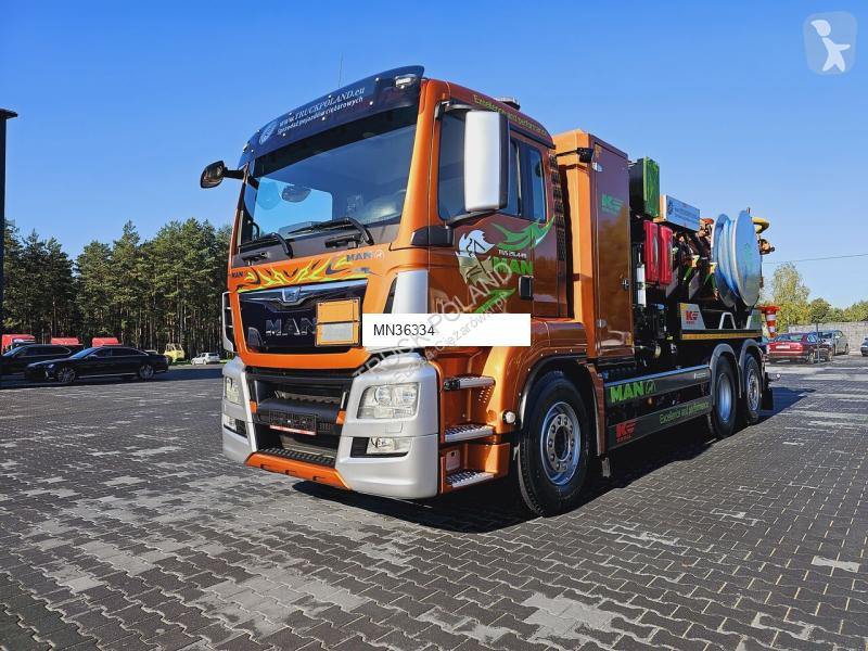 شاحنة MAN WUKO KROLL ADR COMBI FOR SEWER CLEANING