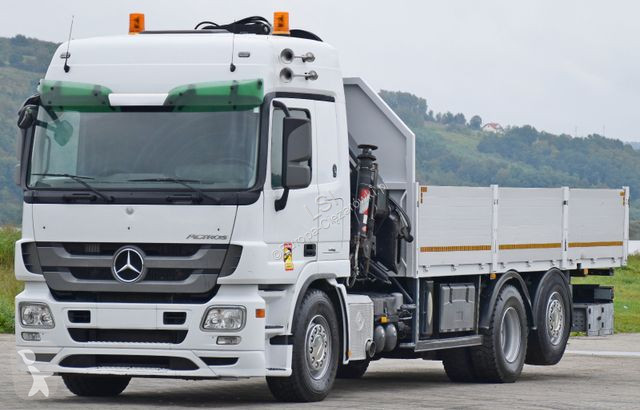 Camion Mercedes ACTROS 2544 * HIAB 377 E - 8...