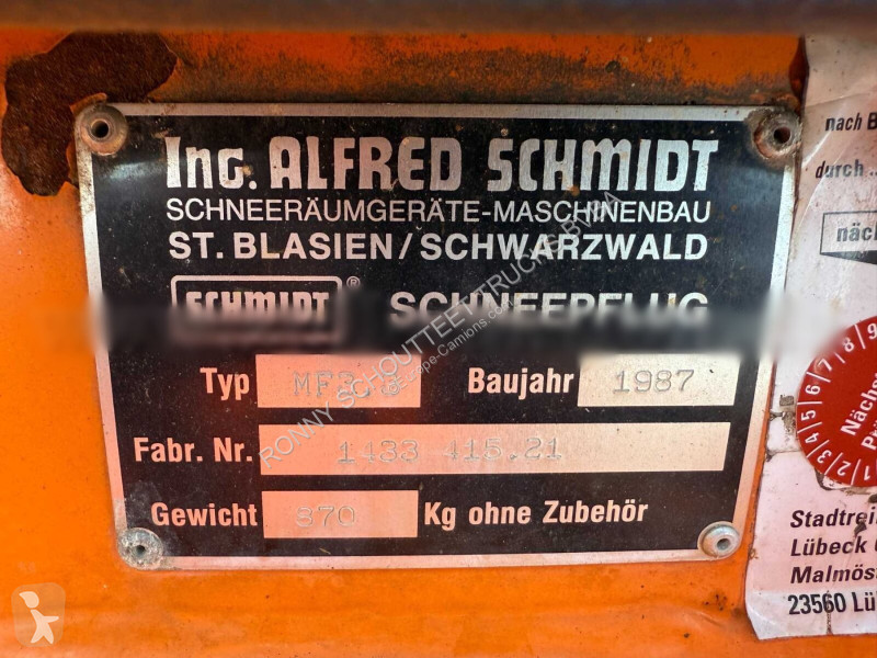 تجهيزات الآليات الثقيلة Schmidt MF 3.3...