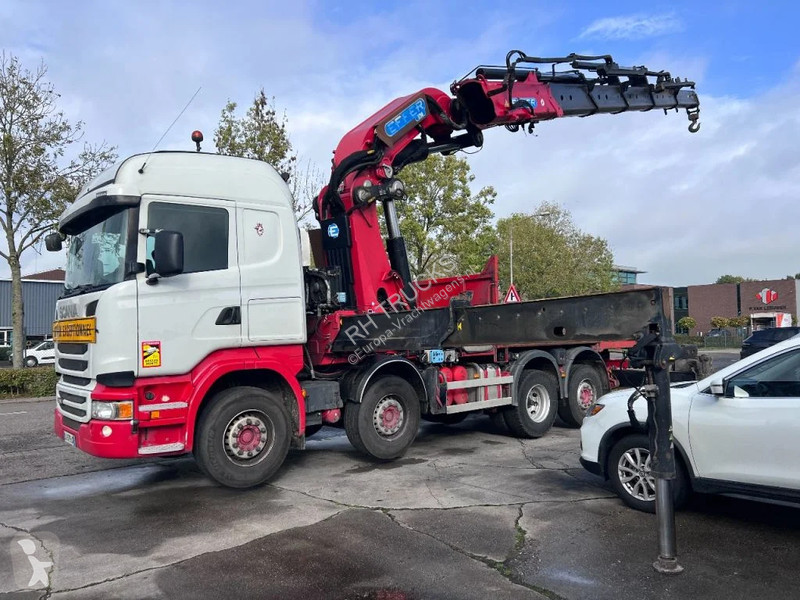 Camion Scania 490 8X2 EUO 6 + EFFE 1750/4S + EMOTE