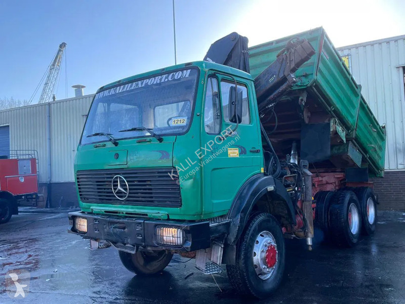 Camion Mercedes SK Kipper 6x6 V8 Big Axle's...