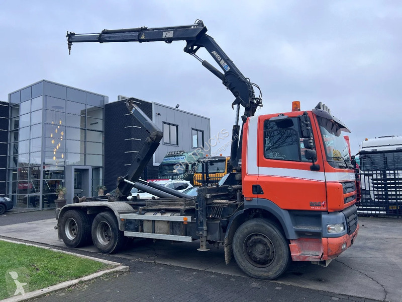 Kamion DAF 85380 6X2 + MKG 141 A2 CRANE + 20...