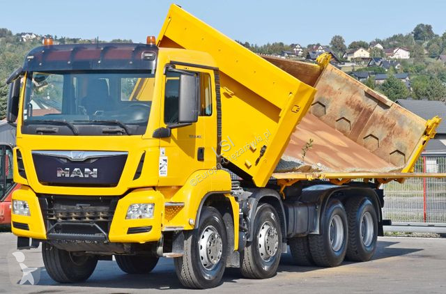 Camion MAN 35.400 KIPPER 5,90 m + BORDMATIC * 8x4