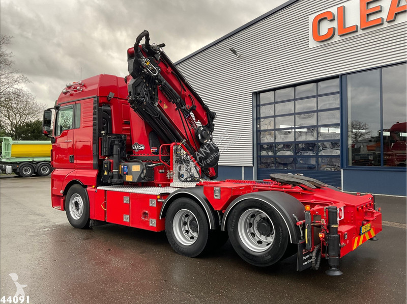 Camion MAN 28.510 HMF 50 Tonmeter laadkraan +...
