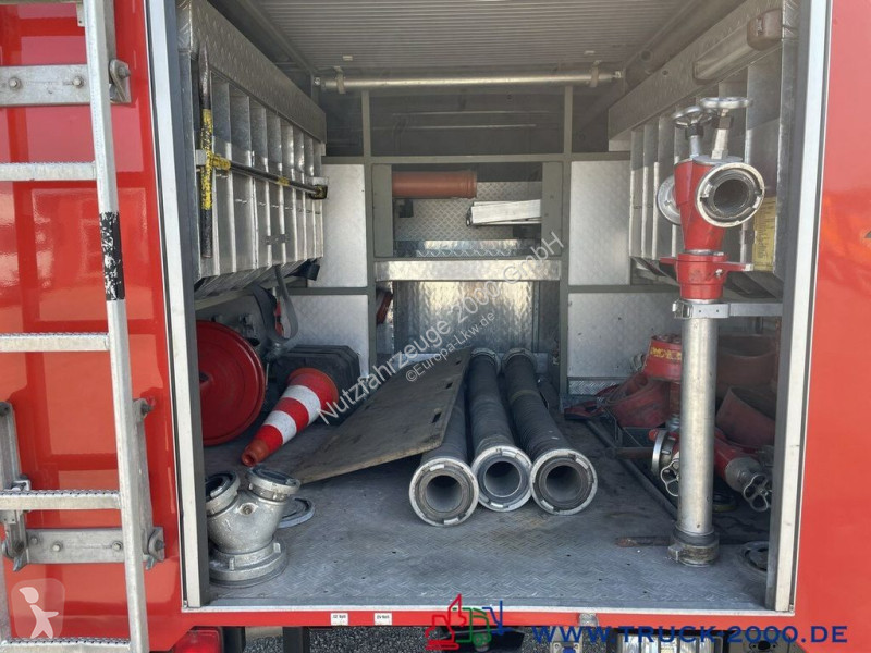 Camion Mercedes pompiers 814 D Metz Feuerwehr inkl Löschpumpe 9 Sitzer ...