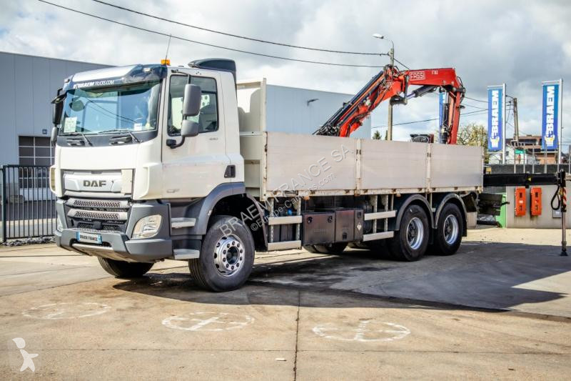 Camion DAF 450-6X4+FASSI18T/M(3EXT)-78500KM