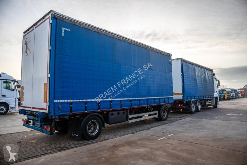 Camion remorque Mercedes ACTROS 2548-6x2+VOITH