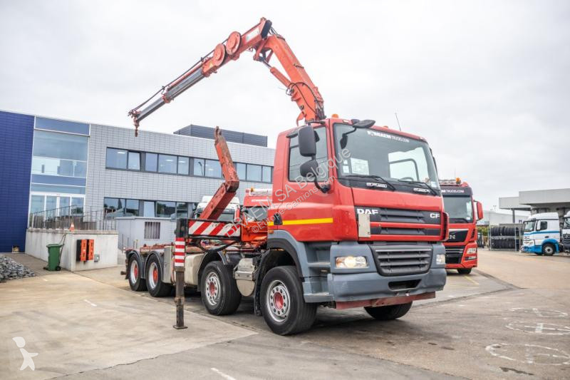 Camion DAF 410-8X4+MKG 141A2 - EURO 5