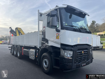 Camion plateau ridelles Renault