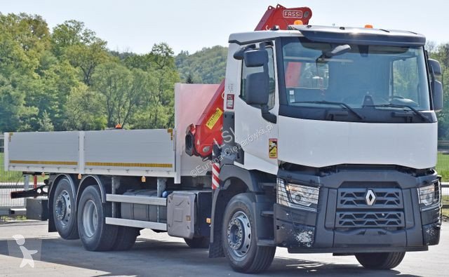 Kamion Renault C 380 * PRITSCHE 7,05 m* FASSI F...