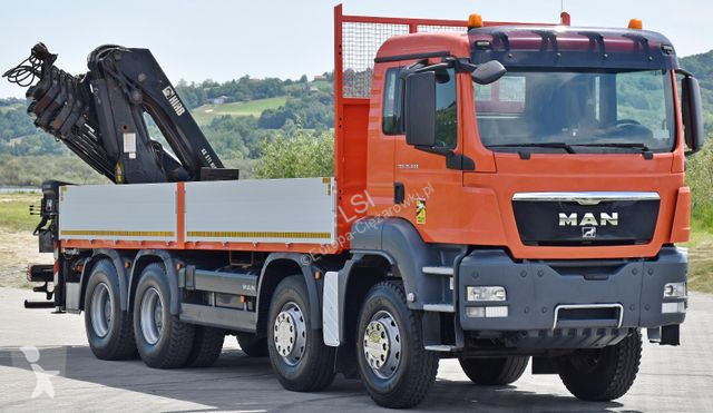 Camion MAN 35.440 * HIAB 211 E-6 HIDUO +FUNK / 8x4